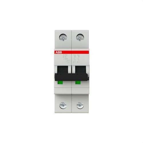 Magnetotérmico S202-C6 2P 6A C 10kA con referencia 2CDS252001R0064 de la marca ABB