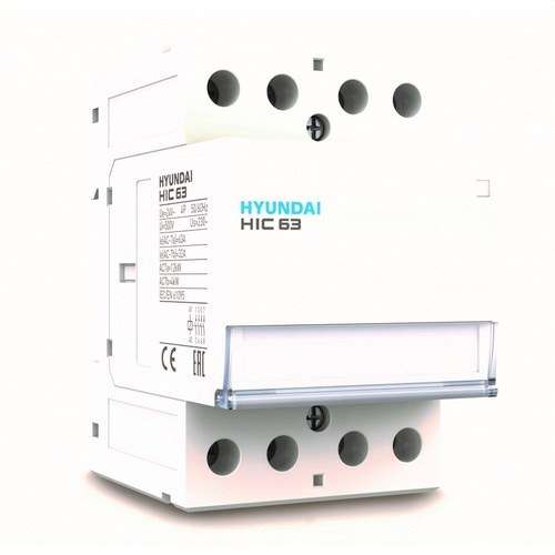 Contactor modular 63A 4NO+0NC 230V AC con referencia HIC63-40NSX230 de la marca HYUNDAI