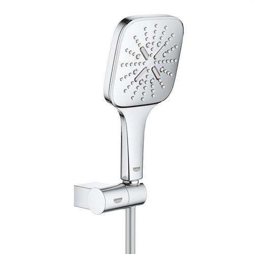 Conjunto de ducha con soporte Grohe Rainshower SmartActive 130 Cube con referencia 26588000 de la marca GROHE