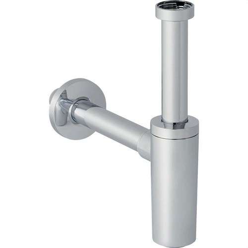 Sifó ampolla amb tub d’immersió per a lavabos amb sortida horitzontal diàmetre 32 mm amb referència 151.034.21.1 de la marca GEBERIT