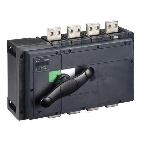 Interruptor seccionador Interpact INS800 4 P 800 A amb referència 31331 de la marca SCHNEIDER ELECTRIC