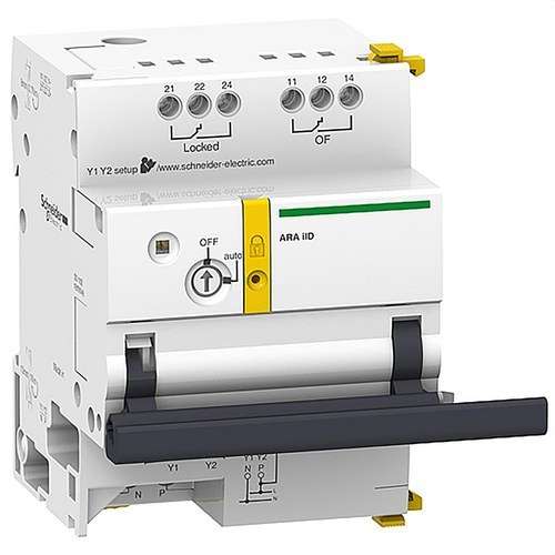 Interruptor diferencial monofásico Acti 9 ARA IID 2P con referencia A9C70342 de la marca SCHNEIDER ELECTRIC