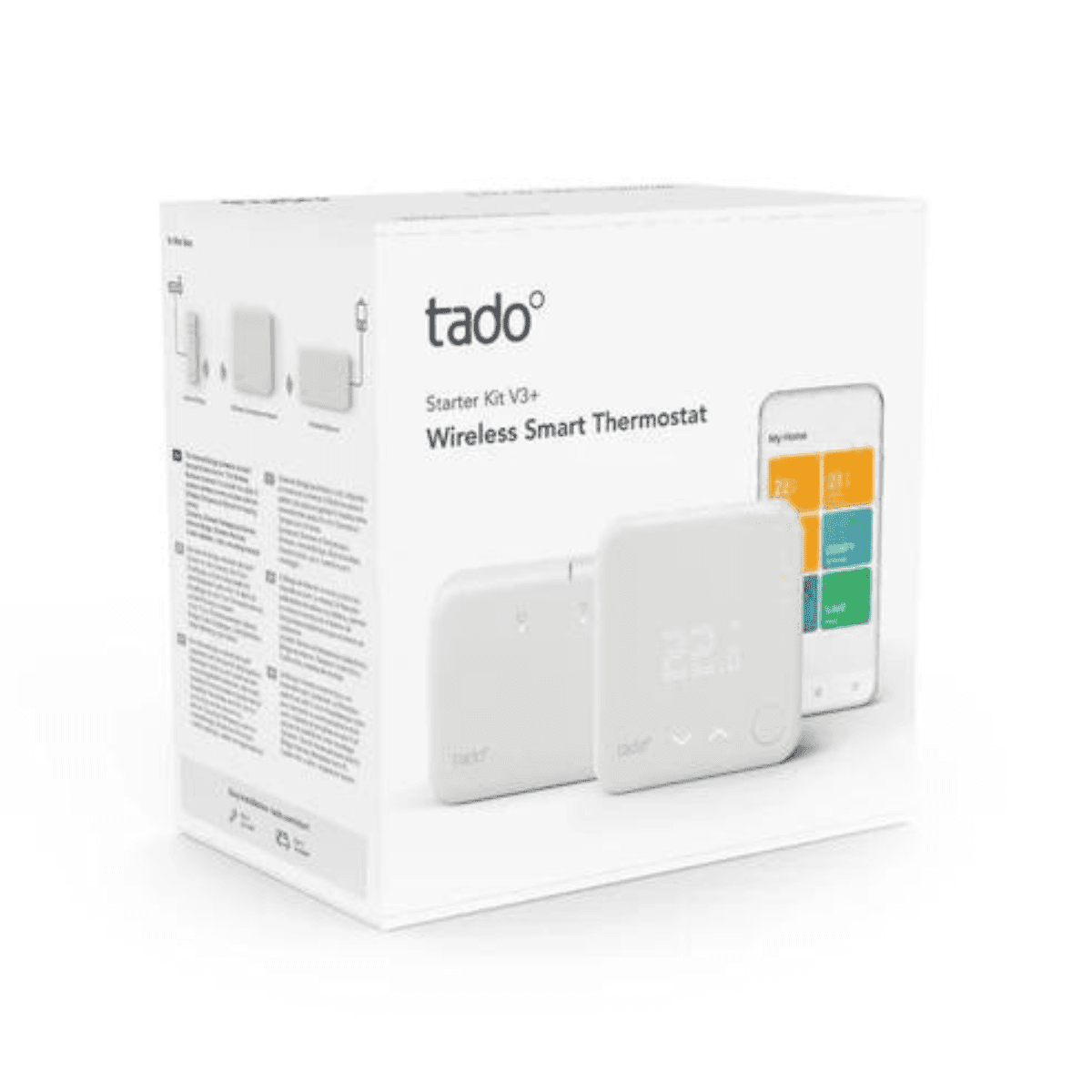 Kit de inicio termostato inteligente inalámbrico TADOº V3+ con WiFi y APP con referencia ST KIT W V3 + de la marca TADOº