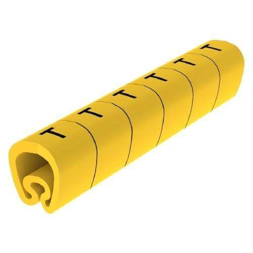 Senyalitzadors precortats grocs Ø18 PVC plastificats amb referència 1813-T de la marca UNEX