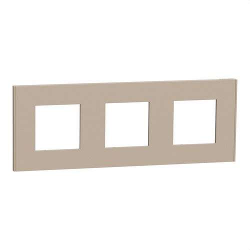 Marc de 3 elements visó New Unica Deco amb referència NU600626 de la marca SCHNEIDER ELECTRIC