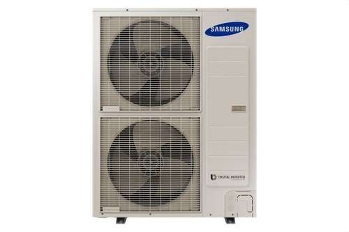 Unitat exterior bibloc aerotèrmia Samsung EHS TDM Plus 12 kW amb referència AE120MXTPEH/EU de la marca SAMSUNG