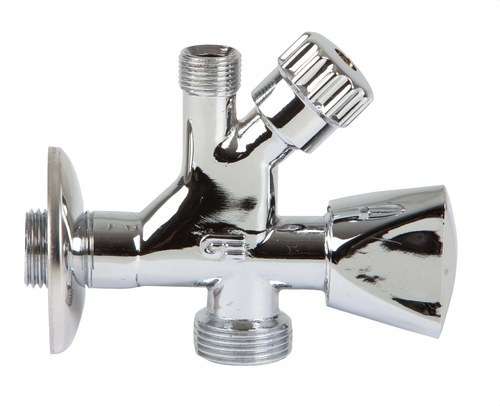 Válvula mixta 1/2" de lavadora y lavabo con referencia 3092 04 de la marca GENEBRE