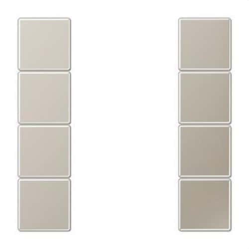 Juego de teclas 4 fases F 50 KNX acero LS con referencia ES2504TSA de la marca JUNG