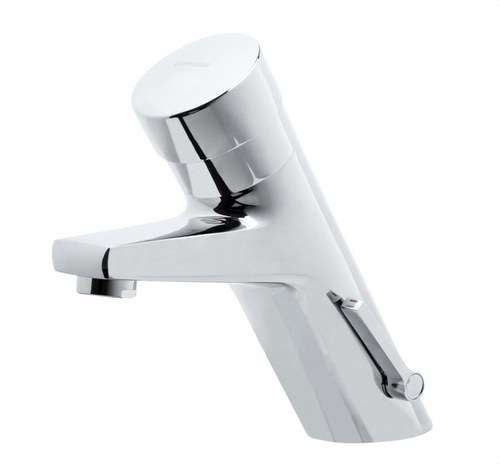 Aixeta de lavabo temporitzada amb polsador 1/2" crom amb referència 1034 04 de la marca GENEBRE