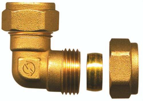 Racord colze doble de llautó 28x28mm amb referència TAP003BB de la marca ATUSA