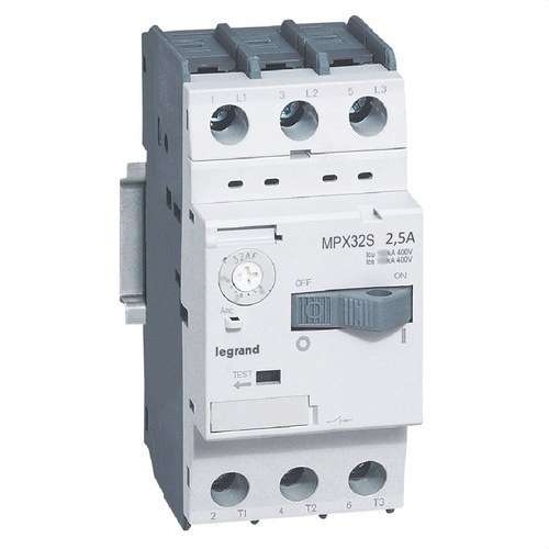 Guardamotor MPX 32S 1.6-2.5A amb referència 417306 de la marca LEGRAND