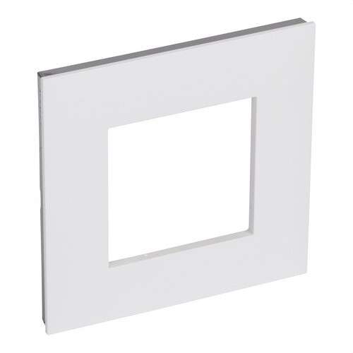 Marc embellidor d'1 element blanc/crom Valena Next amb referència 741011 de la marca LEGRAND