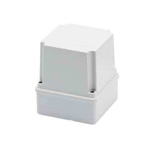 Caja de derivación con tapa baja y tornillos de giro 100x100x120mm con referencia GW44214 de la marca GEWISS