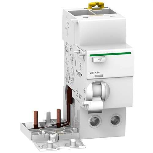 Bloque diferencial QUICK VIGI IC60 2P 63A 300mA-S con referencia A9V35263 de la marca SCHNEIDER ELECTRIC
