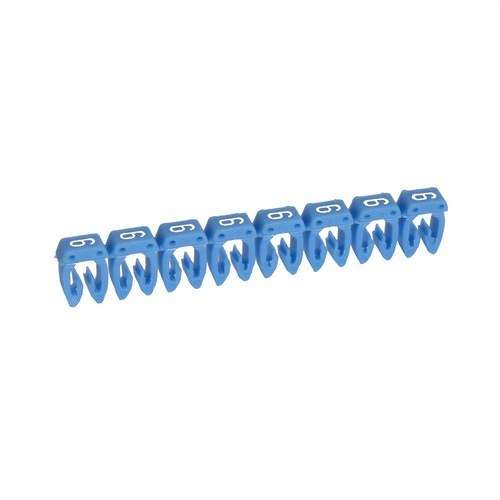 Etiqueta per a cablejat CAB 3 - Xifra 6 fins a 1,5mm2 amb referència 038216 de la marca LEGRAND