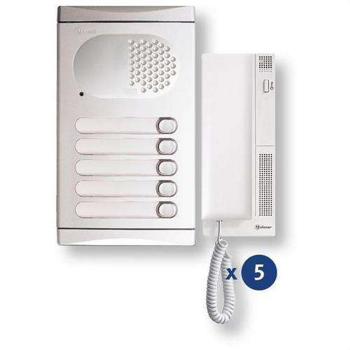 Kit portero automático para 5 viviendas Golmar 4150/AL con referencia 11284150B de la marca GOLMAR