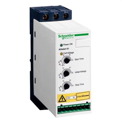 Arrencador suau per a motors asíncrons ATS01 12A 5,5 kW Alistart 01 amb referència ATS01N212QN de la marca SCHNEIDER ELECTRIC
