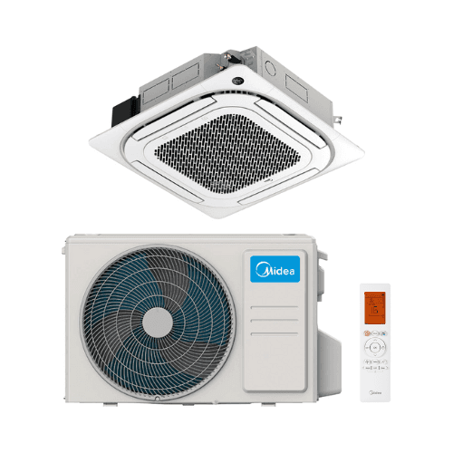 Aire condicionat cassette Midea Superslim 9 kW 31000 BTU amb referència MCD-90(30)N8Q-2 de la marca MIDEA