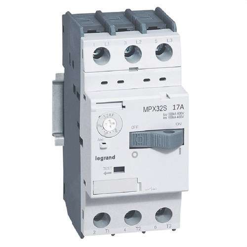 Guardamotor MPX 32S 11-17A amb referència 417312 de la marca LEGRAND