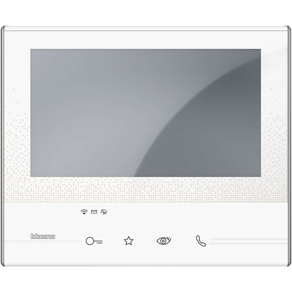 Monitor para videoportero con WiFi Bticino Classe 300X13E con referencia 344642 de la marca BTICINO