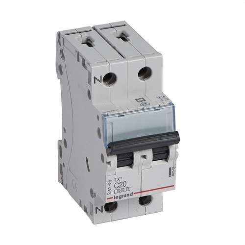 Magnetotèrmic TX3 P+N 20A Corba C Corba C 6kA amb referència 403587 de la marca LEGRAND