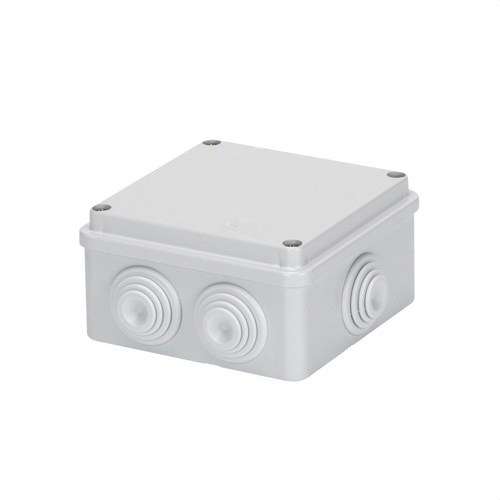 Caja de derivación con tapa baja atornillada 100x100x50mm con referencia GW44004 de la marca GEWISS