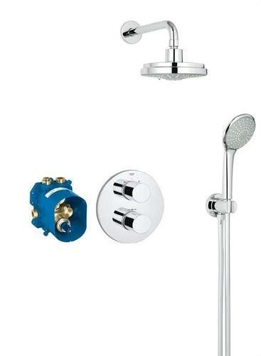 Conjunto de ducha Perfect Shower Set Grohtherm 3000 Cosmopolitan cromo con referencia 34399000 de la marca GROHE