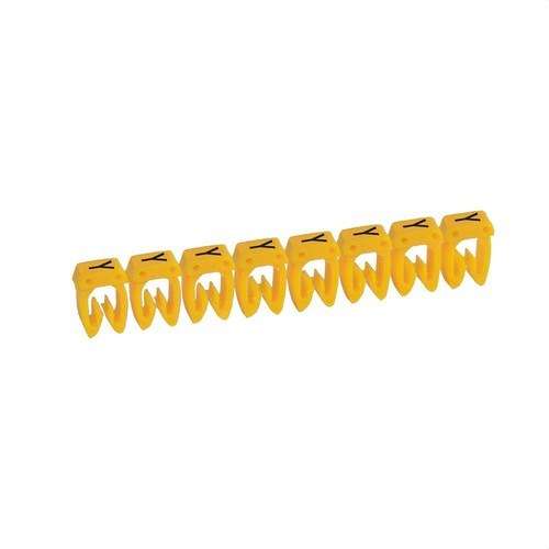Etiqueta per a cablejat CAB 3 - Lletra Y fins a 1,5mm2 amb referència 038324 de la marca LEGRAND