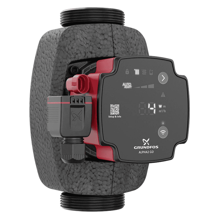 Bomba circuladora Grundfos ALPHA2 GO 32-60 180 amb referència 93074214 de la marca GRUNDFOS