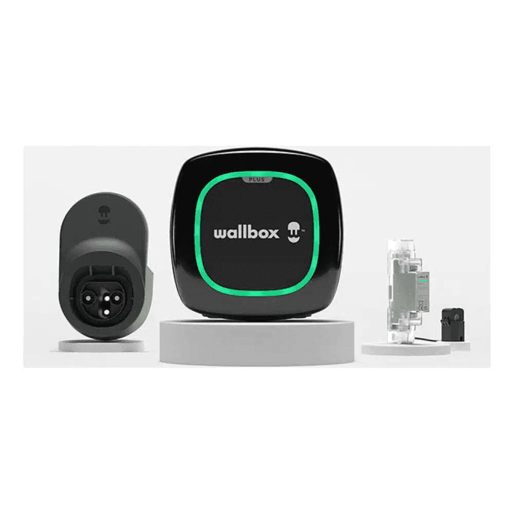 Kit carregador cotxe elèctric monofàsic 7,4 kW + mesurador d'energia + Cable Dock + Mànega 5 metres Tipus 2 Wallbox Pulsar Max amb referència K1PLP4-0-2-2-9-002 de la marca WALLBOX