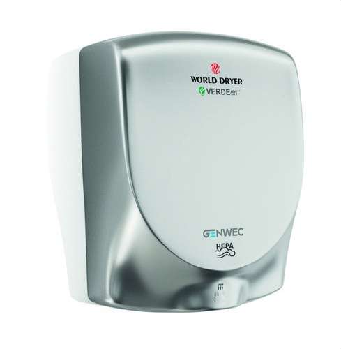 Assecamans amb sensor electrònic Verdedri inox setinat amb referència GW01 28 04 01 de la marca GENWEC
