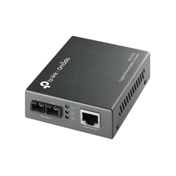 Convertidor de mitjans monomode Gigabit amb referència MC210CS de la marca TP-LINK