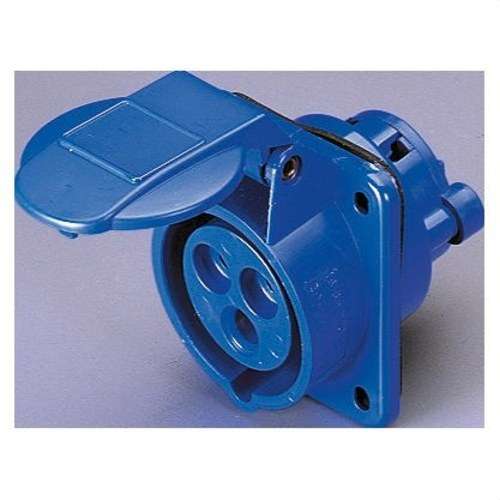 Base fixa d'encastar a 10º IP44 2P+T 16A 230V amb referència GW62204 de la marca GEWISS