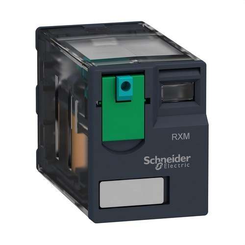 Relé miniatura endollable Zelio Relay 6A 4PDT 24 V CC amb referència RXM4AB1BD de la marca SCHNEIDER ELECTRIC