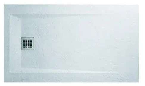 Plato de ducha de pizarra blanco 120x70cm con referencia 53004216 de la marca ACQUABELLA