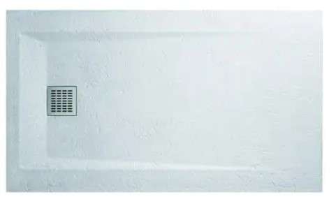 Plato de ducha de pizarra blanco 150x80cm con referencia 53004221 de la marca ACQUABELLA