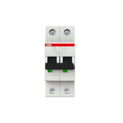 Magnetotérmico S202-C20 2P 40A Curva C con referencia 2CDS252001R0204 de la marca ABB