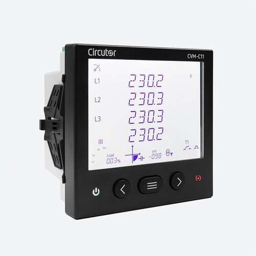 Analitzador de xarxes trifàsic panell Circutor CVM-C11-ITF-IN-485-ICT2 amb referència M58541. de la marca CIRCUTOR