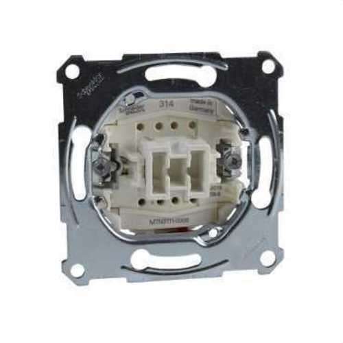 Interruptor d’un pol 10A compatible amb Schneider Elegance o D-life amb referència MTN3111-0000 de la marca SCHNEIDER ELECTRIC
