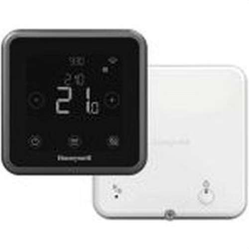 Cronotermostato inteligente cableado Honeywell T6 de pared negro con referencia Y6H810WF1005 de la marca RESIDEO