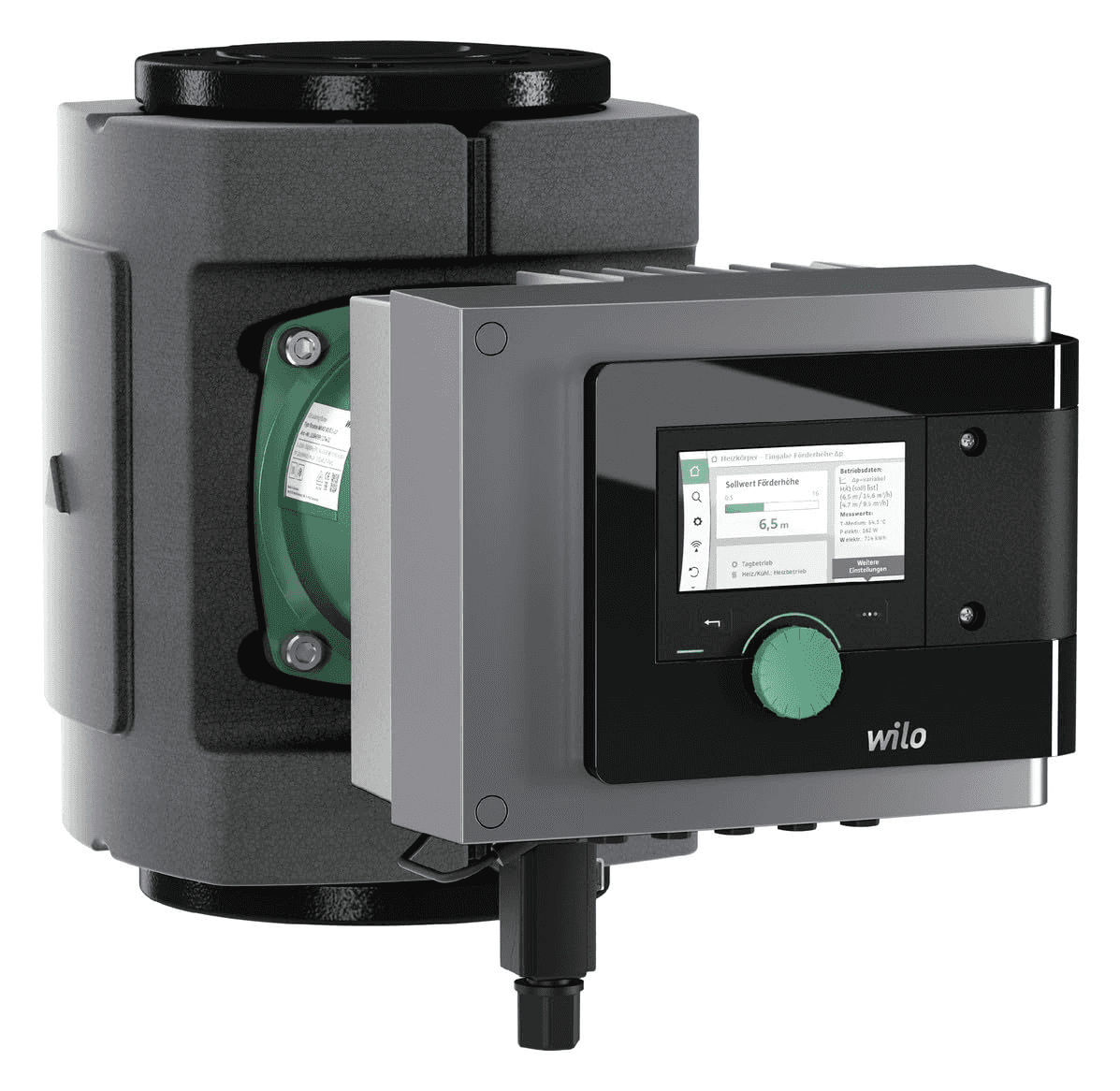 Bomba doble de rotor húmedo Wilo Stratos MAXO 50/0,5-12 PN6/10 con referencia 2164589 de la marca WILO