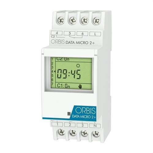 Interruptor horari digital DATA MICRO 2+ amb referència OB171912N de la marca ORBIS