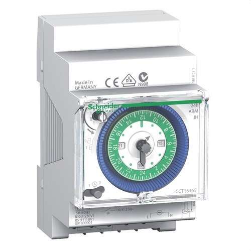 Interruptor horari analògic IH 24H amb 3 mòduls 150H 1C-16A amb referència CCT15365 de la marca SCHNEIDER ELECTRIC