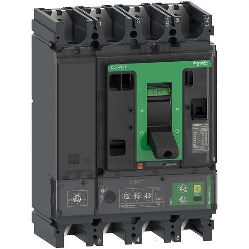 Interruptor automático ComPacT NSX400N 50kA AC 4P4R 400A Micrologic 4.3 con referencia C40N44V400 de la marca SCHNEIDER ELECTRIC