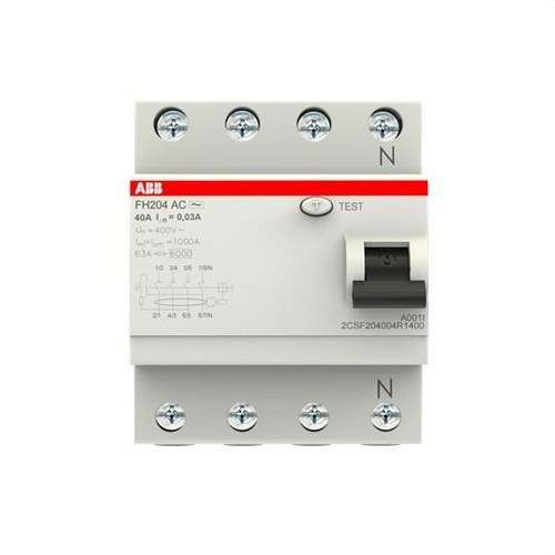 Diferencial 4P 40A Classe AC 30mA amb referència 2CSF204004R1400 de la marca ABB
