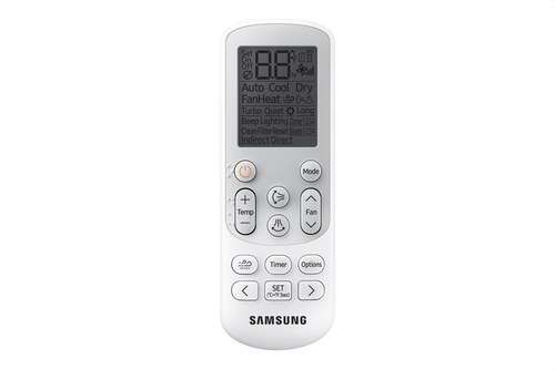 Comandament sense fil Samsung per a aire condicionat amb referència AR-EH03E de la marca SAMSUNG