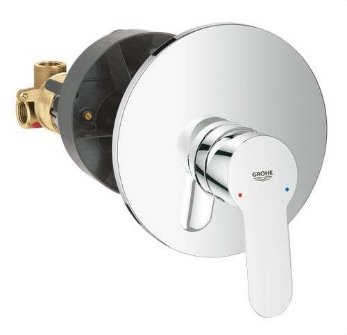 Monocomandament de dutxa encastable 1/2" Grohe BauEdge crom amb referència 29078000 de la marca GROHE
