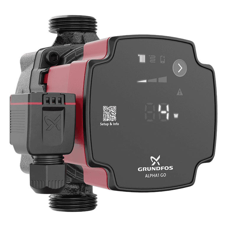 Bomba circuladora Grundfos ALPHA1 GO 15-60 130 amb referència 93074173 de la marca GRUNDFOS