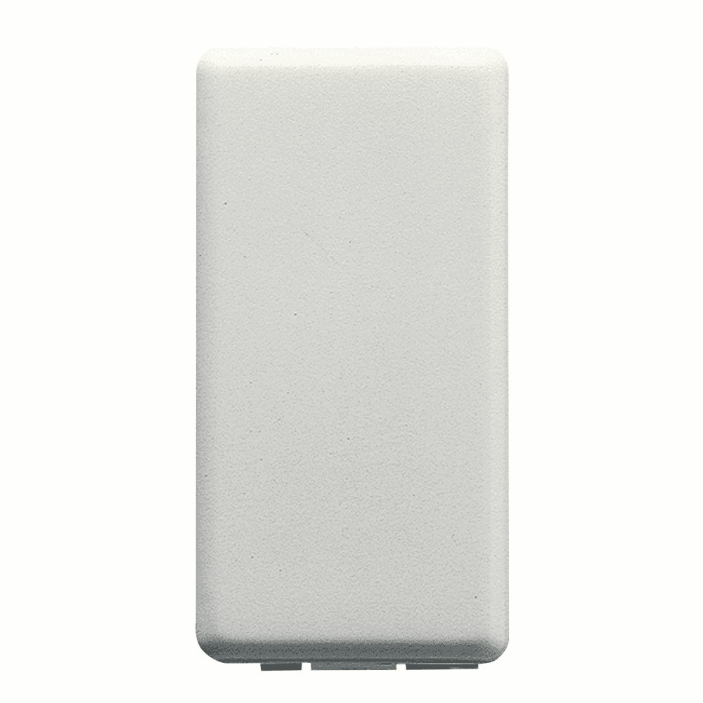 Tapa cega d'1 mòdul Gewiss System White amb referència GW20056 de la marca GEWISS