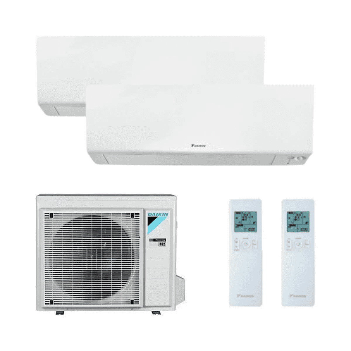 Aire acondicionado 2x1 con wifi Daikin Perfera 2,0 kW 7000 BTU con referencia KITDAIPER2MXM40A2020 de la marca DAIKIN